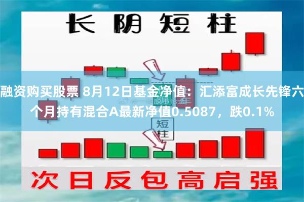 融资购买股票 8月12日基金净值：汇添富成长先锋六个月持有混合A最新净值0.5087，跌0.1%