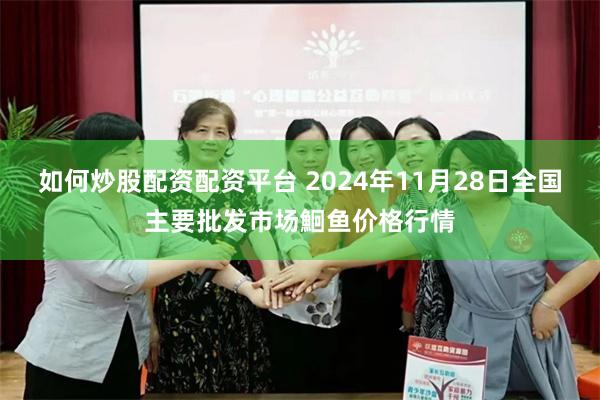 如何炒股配资配资平台 2024年11月28日全国主要批发市场鮰鱼价格行情