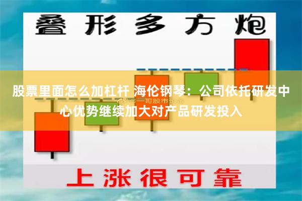 股票里面怎么加杠杆 海伦钢琴：公司依托研发中心优势继续加大对产品研发投入